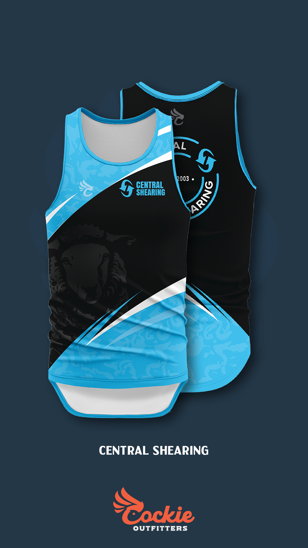 Central Shearing Sky custom workwear design