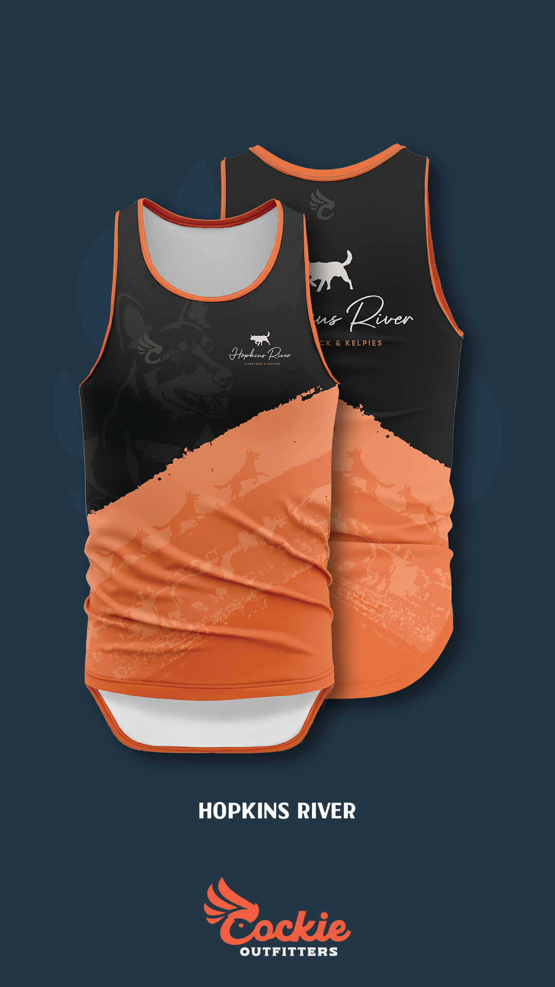Hopkins River Orange custom workwear design