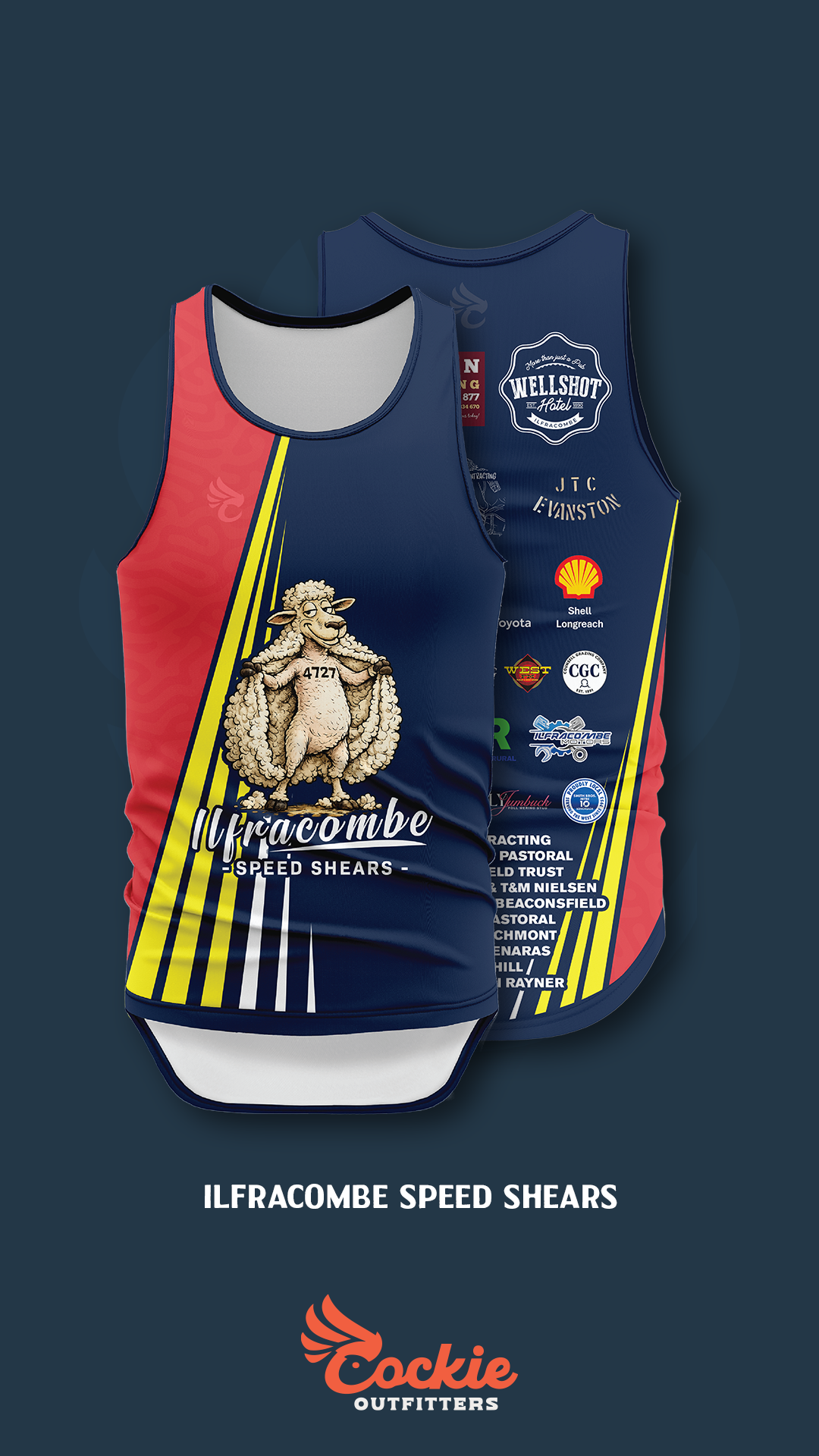 Ilfracombe Speed Shears custom workwear design
